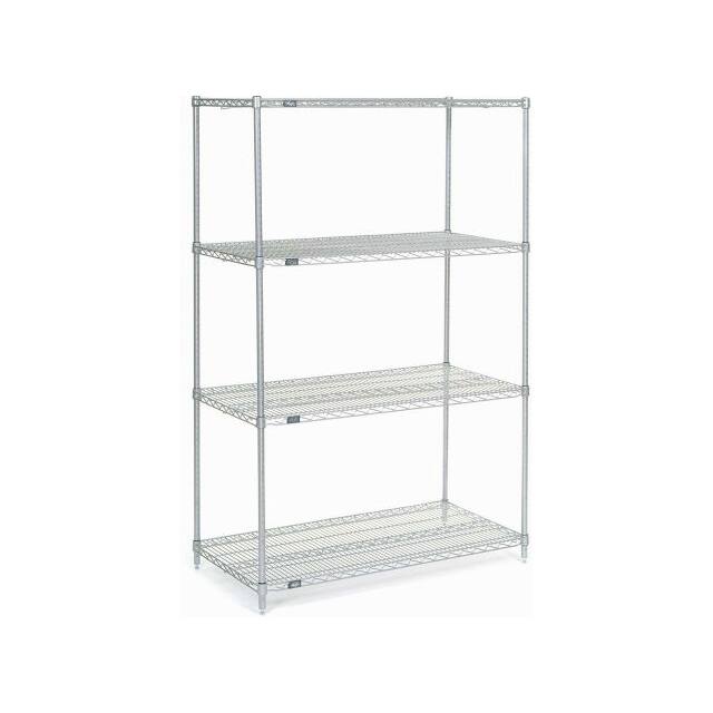 24487EP WIRE SHELVING, EPOXY, 48X24X74"