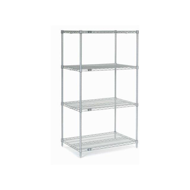 24366EP WIRE SHELVING, EPOXY, 36X24X63"