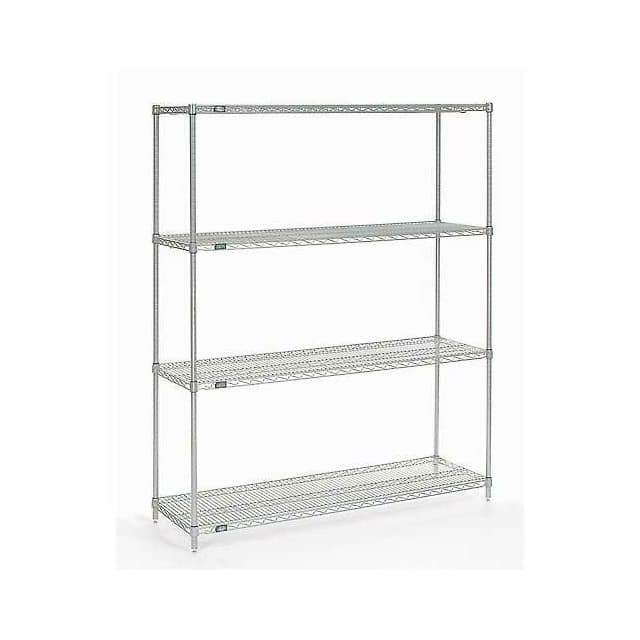 18607EP WIRE SHELVING, EPOXY, 60X18X74"