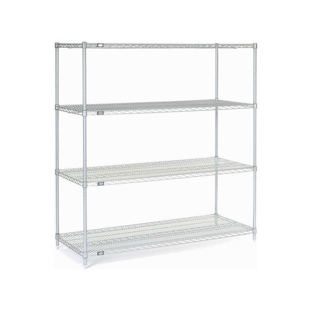24606EP WIRE SHELVING, EPOXY, 60X24X63"