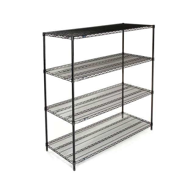 24727B WIRE SHELVING, EPOXY, 72X24X74"