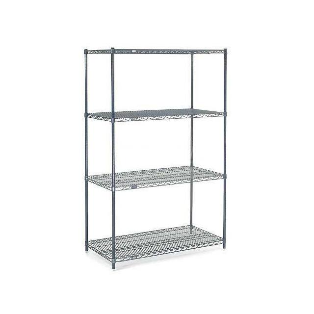 21608N WIRE SHELVING, EPOXY, 60X21X86"