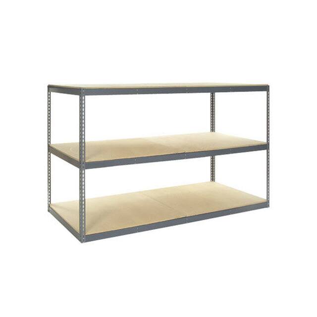 607193GY RECORD STORAGE RACK W/36 POLYETH