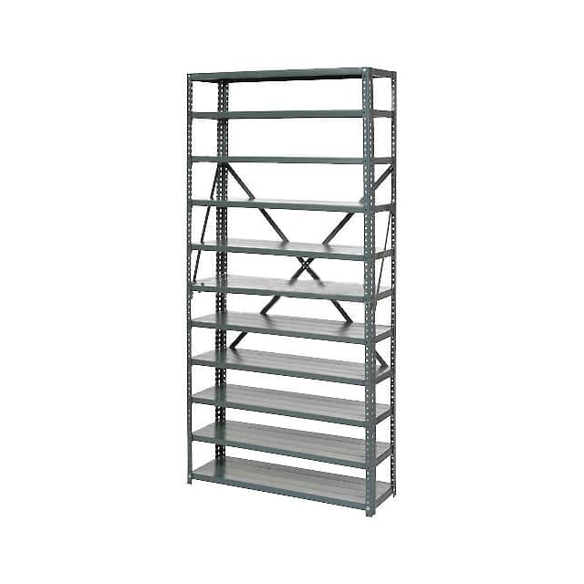 239620 OPEN STYLE STEEL SHELF W/11 SHEL