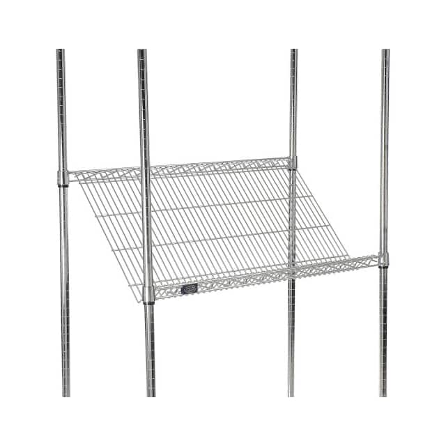 331CP1 CHROME WIRE SLANT SHELF, 36X18
