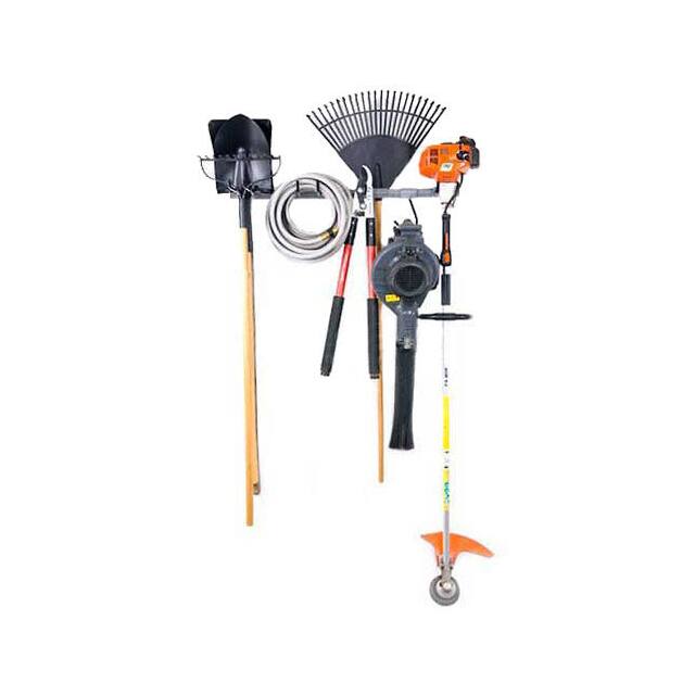 2002 GARDEN TOOL STORAGE RACK, SMALL
