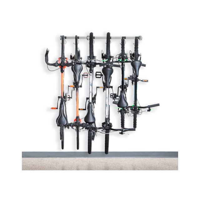 1006 STORAGE RACK 6 BIKE STEEL 51"W