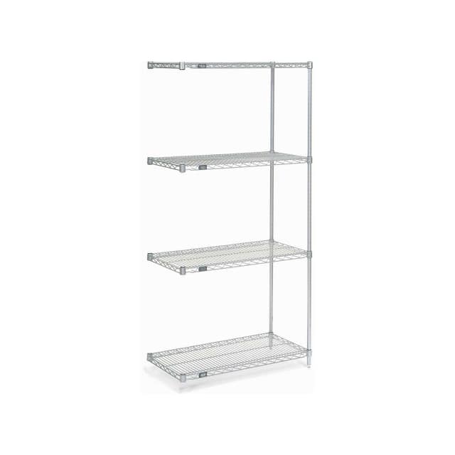 A18367Z WIRE SHELVING ADD-ON, 36X18X74"