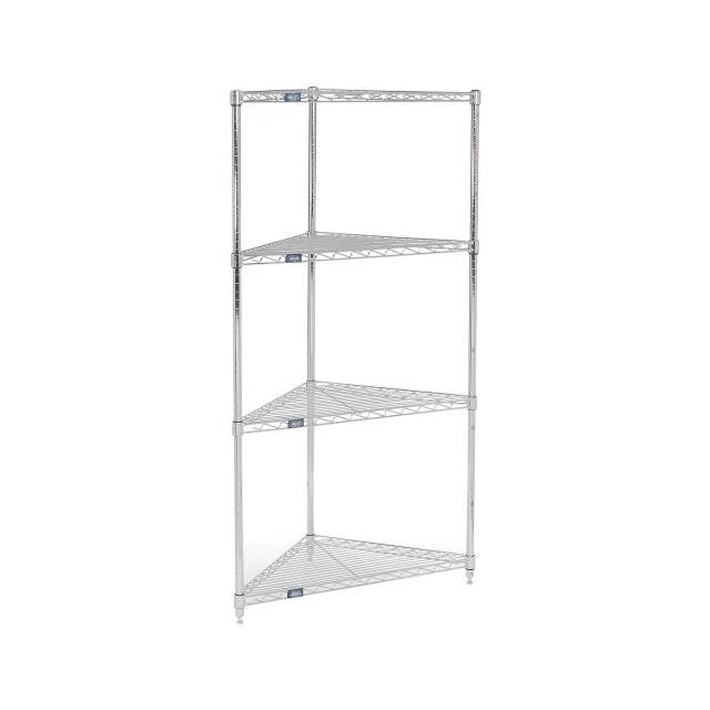 796555 CORNER WIRE SHELVING 24"W X 18"D