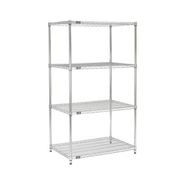798770NC 36"W X 24"D X 74"H WIRE SHELVING