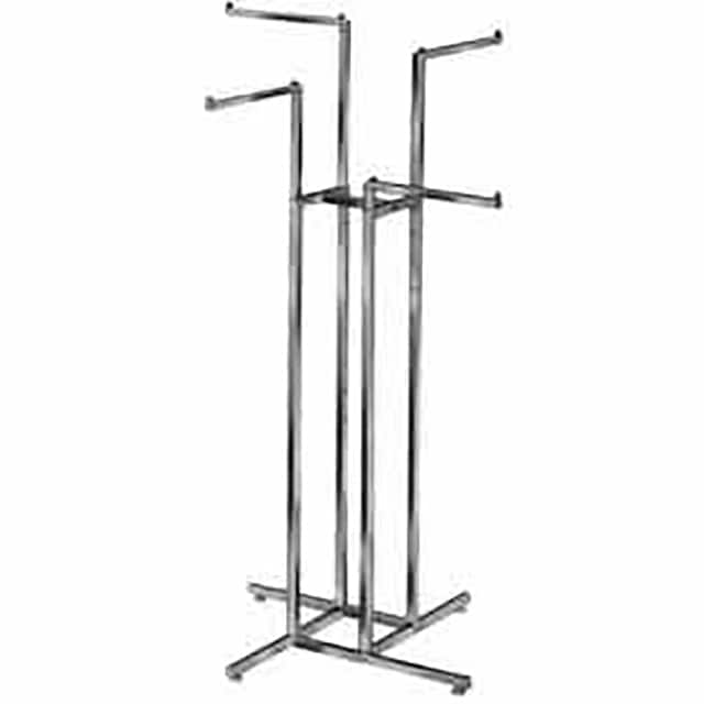 K12 4-WAY GARMENT RACK, SQUARE TUBIN