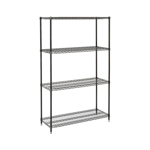 244874BK MEDIUM DUTY WIRE SHELVING UNIT,