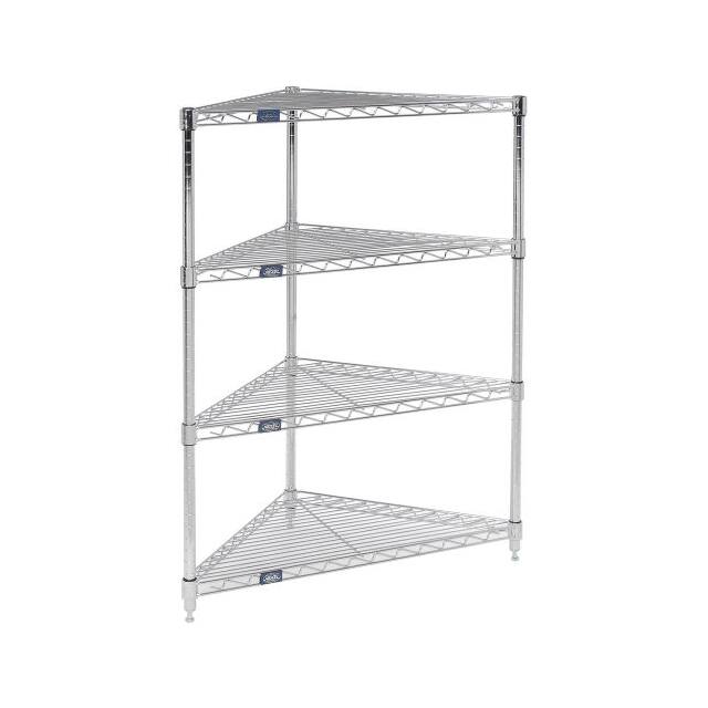 796559 CORNER WIRE SHELVING 32"W X 24"D