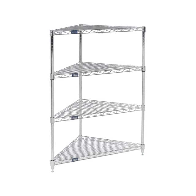 796558 CORNER WIRE SHELVING, 32"W X 24"