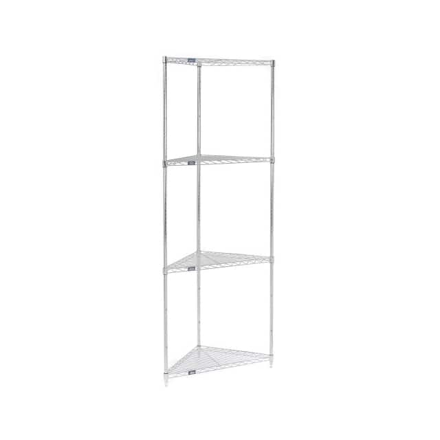 796557 CORNER WIRE SHELVING 24"W X 18"D