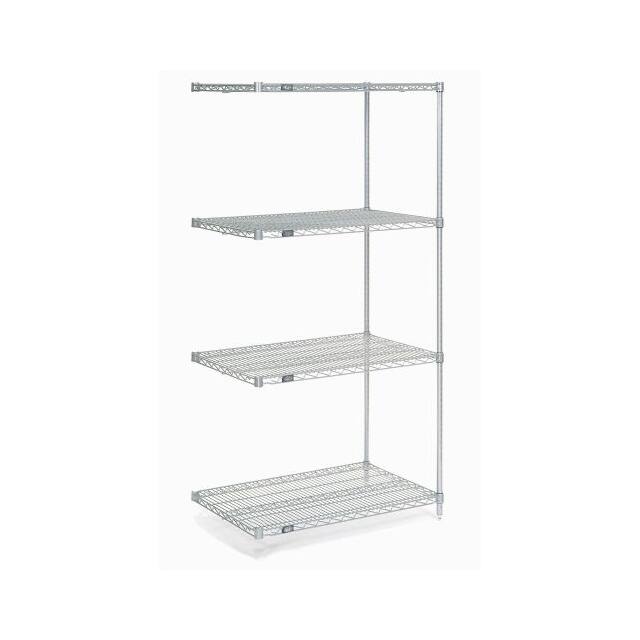 A21247C WIRE SHELVING ADD-ON, 24X21X74"