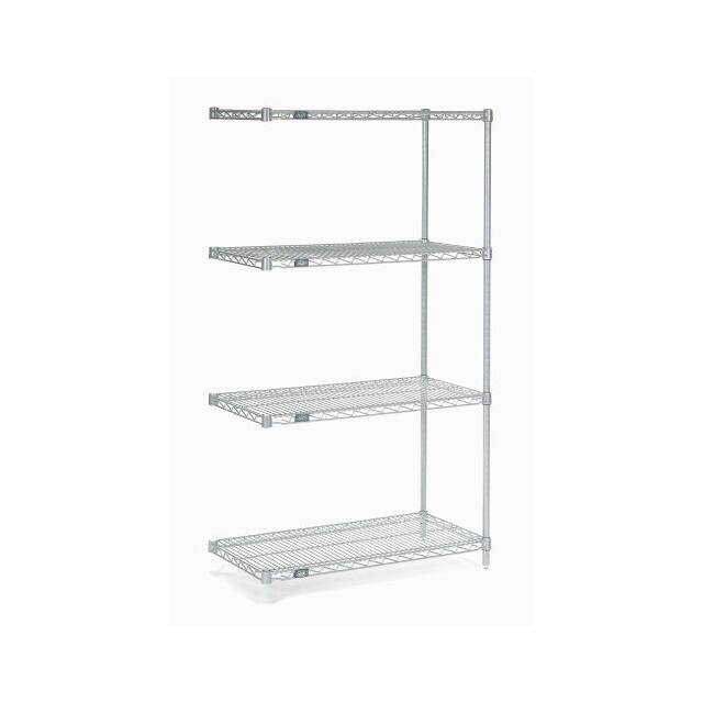 A18366C WIRE SHELVING ADD-ON, 36X18X63"