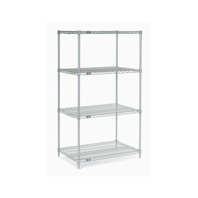 21246Z WIRE SHELVING, 24"WX21"DX63"H