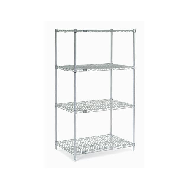 14248Z WIRE SHELVING, 24"WX14"DX86"H