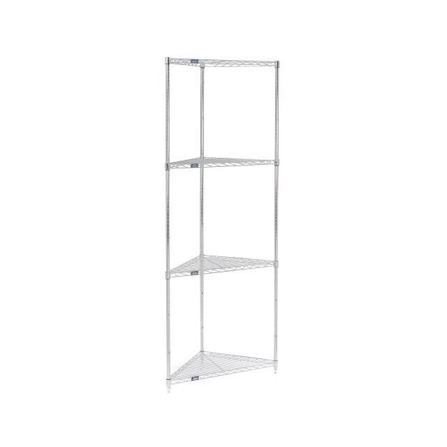 796622 CORNER WIRE SHELVING 32"W X 24"D