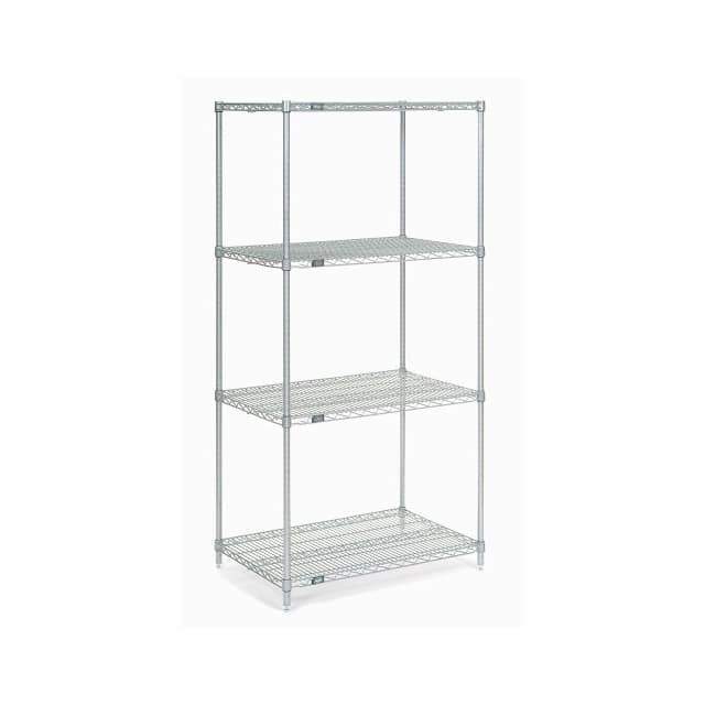 14247Z WIRE SHELVING, 24"WX14"DX74"H