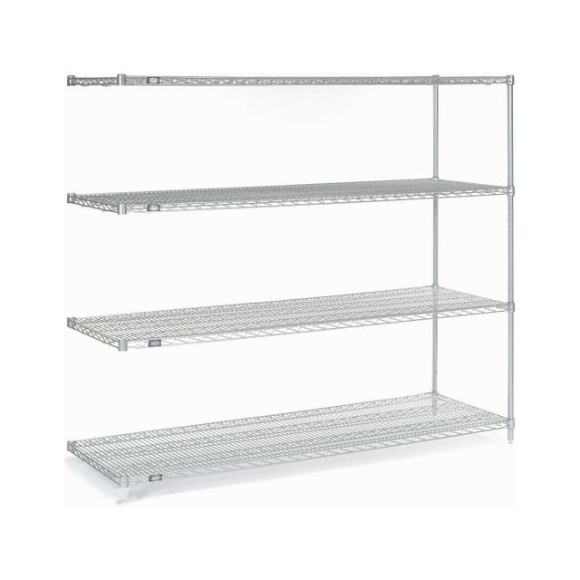 A18546Z WIRE SHELVING ADD-ON, 54X18X63"