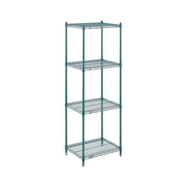 18307G WIRE SHELVING, EPOXY, 30X18X74"