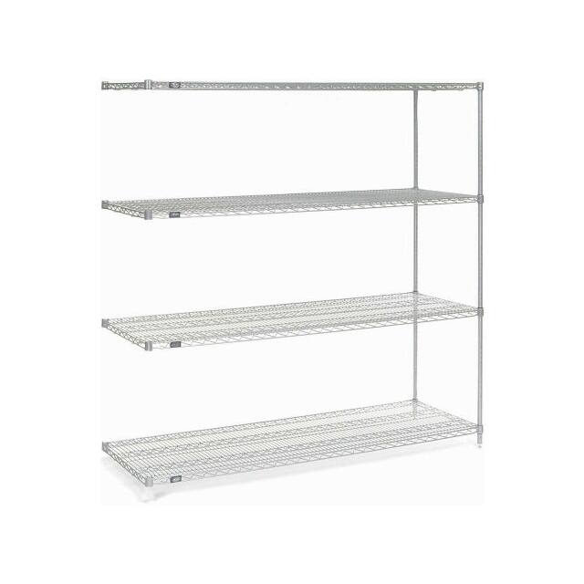 A18547Z WIRE SHELVING ADD-ON, 54X18X74"