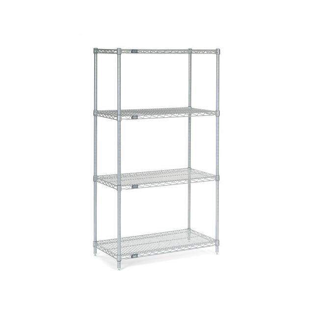 18366C WIRE SHELVING, 36"WX18"DX63"H