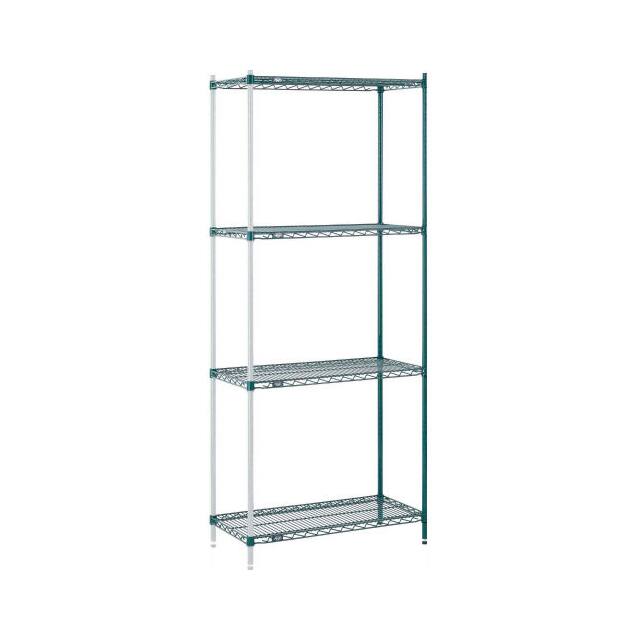 A12367G 36WX12"D X 74"H WIRE SHELVING AD