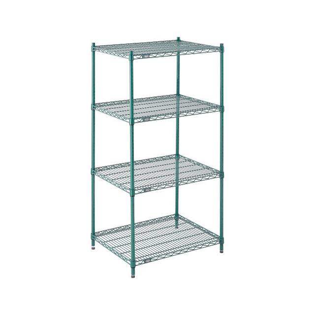 24306G WIRE SHELVING, EPOXY, 30X24X63"