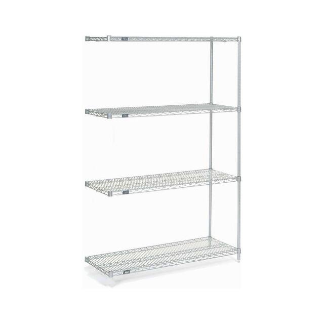 A18487Z WIRE SHELVING ADD-ON, 48X18X74"