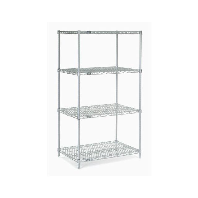18366Z WIRE SHELVING, 36"WX18"DX63"H