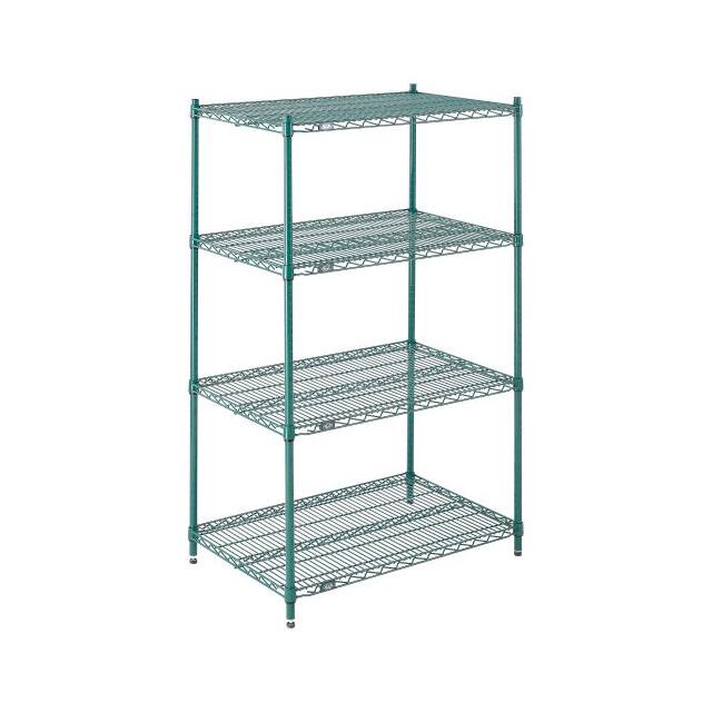 24366G WIRE SHELVING, EPOXY, 36X24X63"