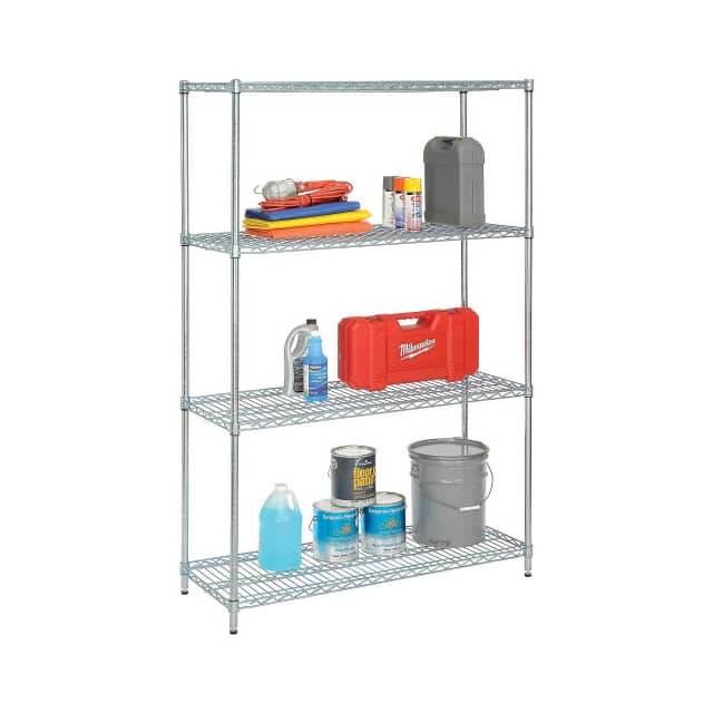 798769NC WIRE SHELVING UNIT 48"X18"X74"