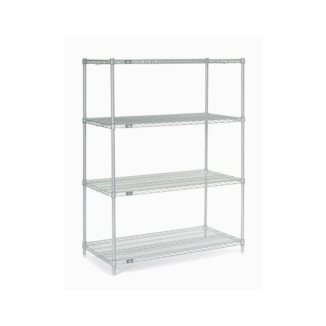 14488Z WIRE SHELVING, 48"WX14"DX86"H