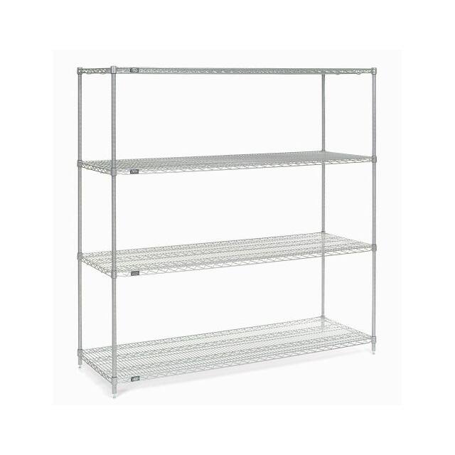 14547Z WIRE SHELVING, 54"WX14"DX74"H