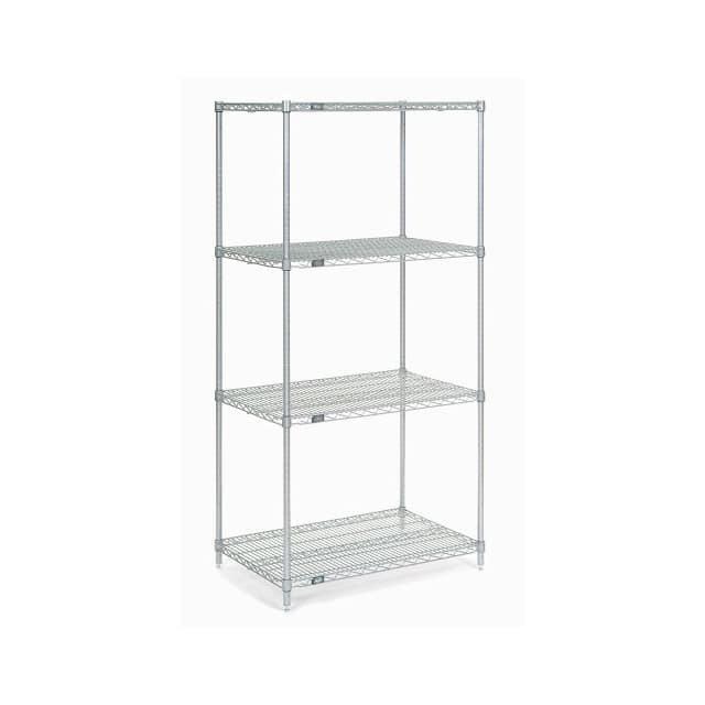 14545Z WIRE SHELVING, 54"WX14"DX54"H
