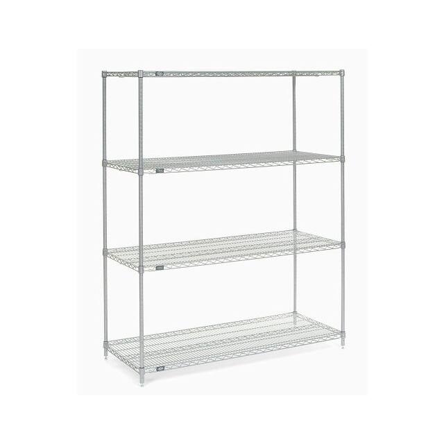 18428Z WIRE SHELVING, 42"WX18"DX86"H