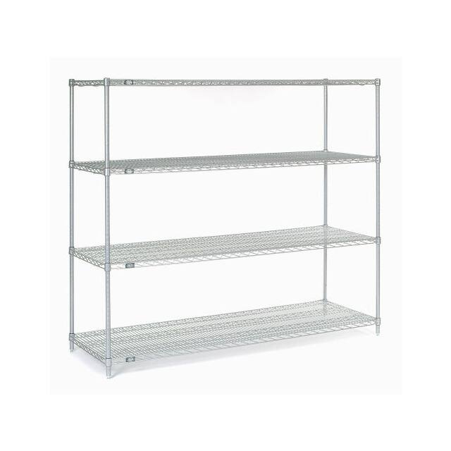 14548Z WIRE SHELVING, 54"WX14"DX86"H