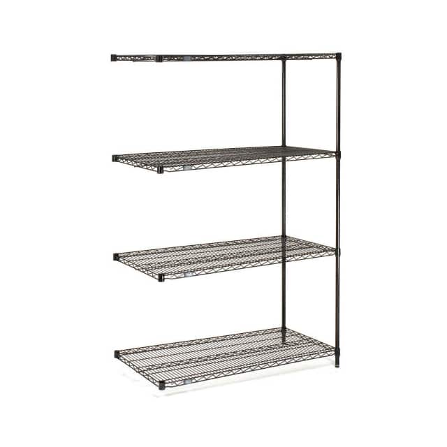 A14548B 4 TIER EPOXY WIRE SHELVING ADD-O