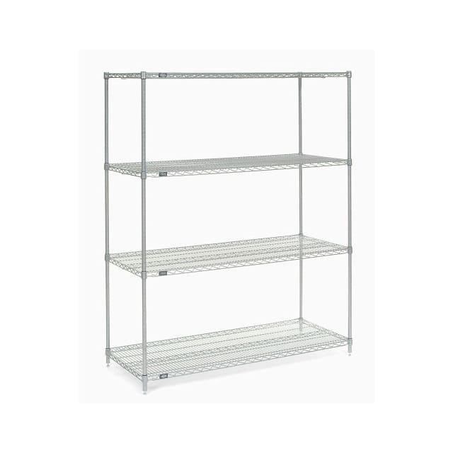 21428Z WIRE SHELVING, 42"WX21"DX86"H