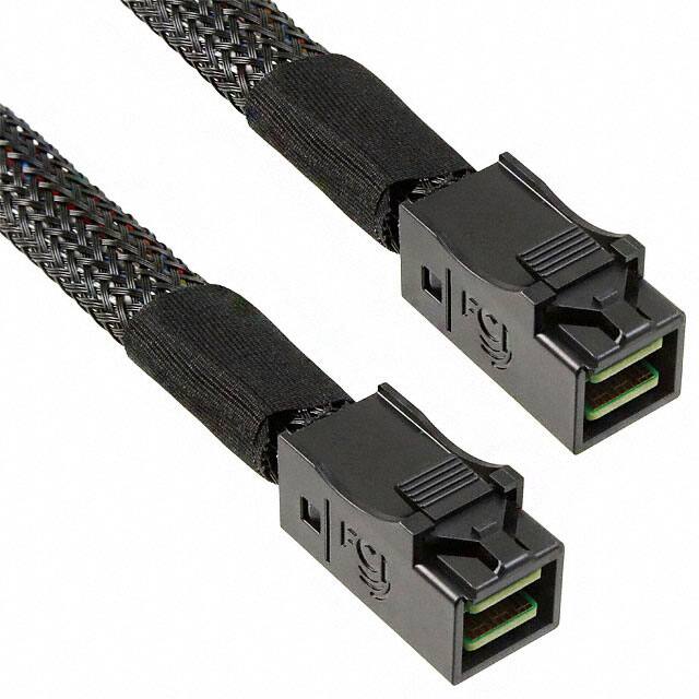 10120087-2100LF CABLE MINISAS M-M 1M