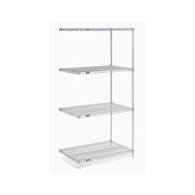 A21246C5 5 TIER WIRE SHELVING ADD-ON UNIT