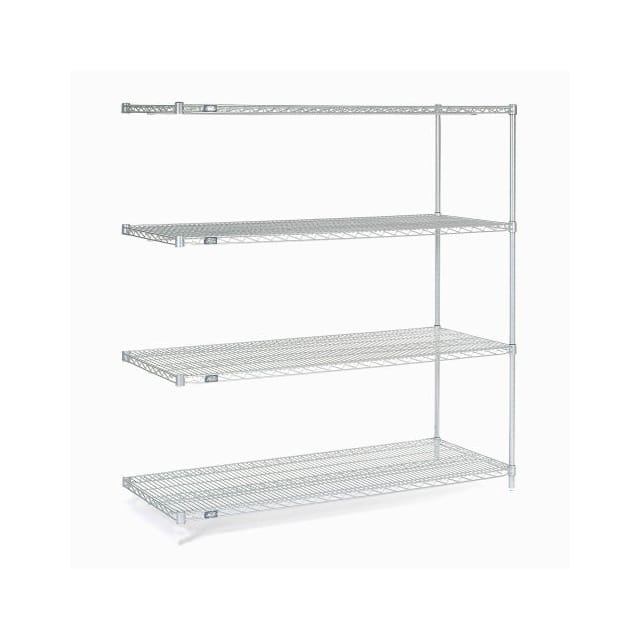 A18546C WIRE SHELVING ADD-ON, 54X18X63"