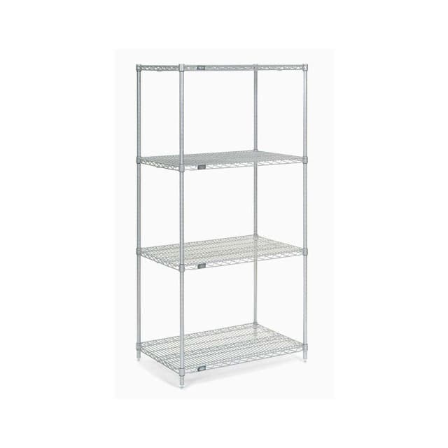 24247C5 5 TIER WIRE SHELVING STARTER UNI