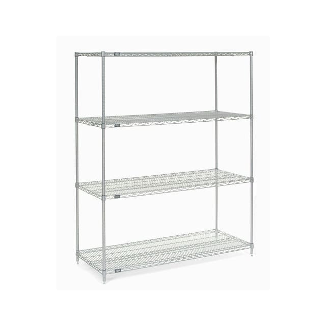 21545Z WIRE SHELVING, 54"WX21"DX54"H