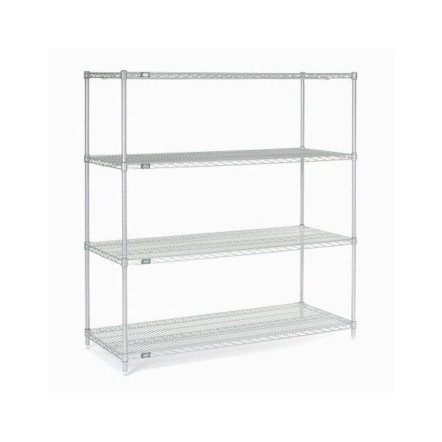 14726Z WIRE SHELVING, 72"WX14"DX63"H
