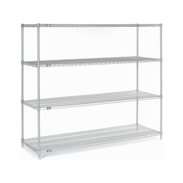 18546Z WIRE SHELVING, 54"WX18"DX63"H