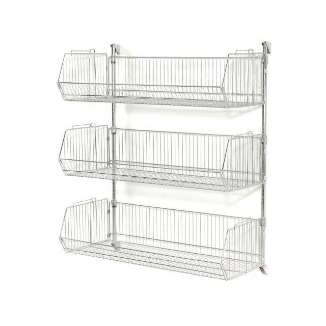 798314 WALL MOUNT BASKET KIT, 3 BASKET,